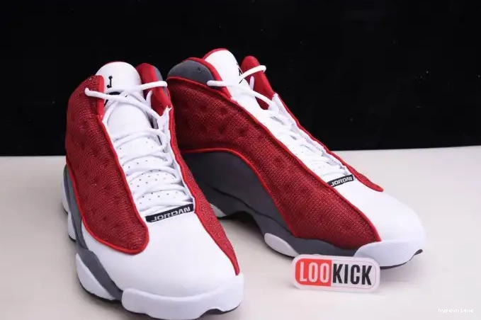 HYPE 414571-600 Jordan Air Red Gym Flint Retro Grey 13 0412